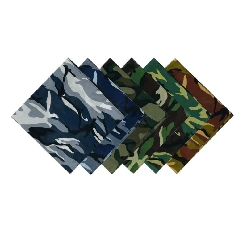 Face Scarf Mask - 53x53cm Outdoor Tarnung Bandana Street Hip-Hop