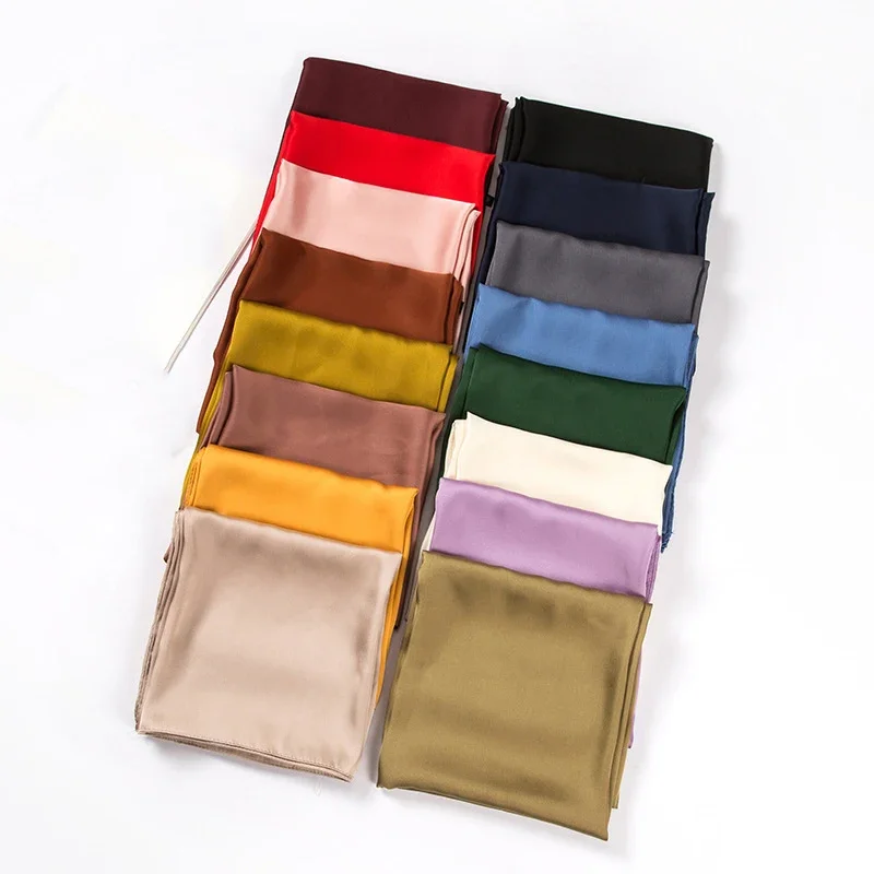 Satin-Schal für Damen 70cm Ein – Ascot Neck Scarf Bewertung und Preis