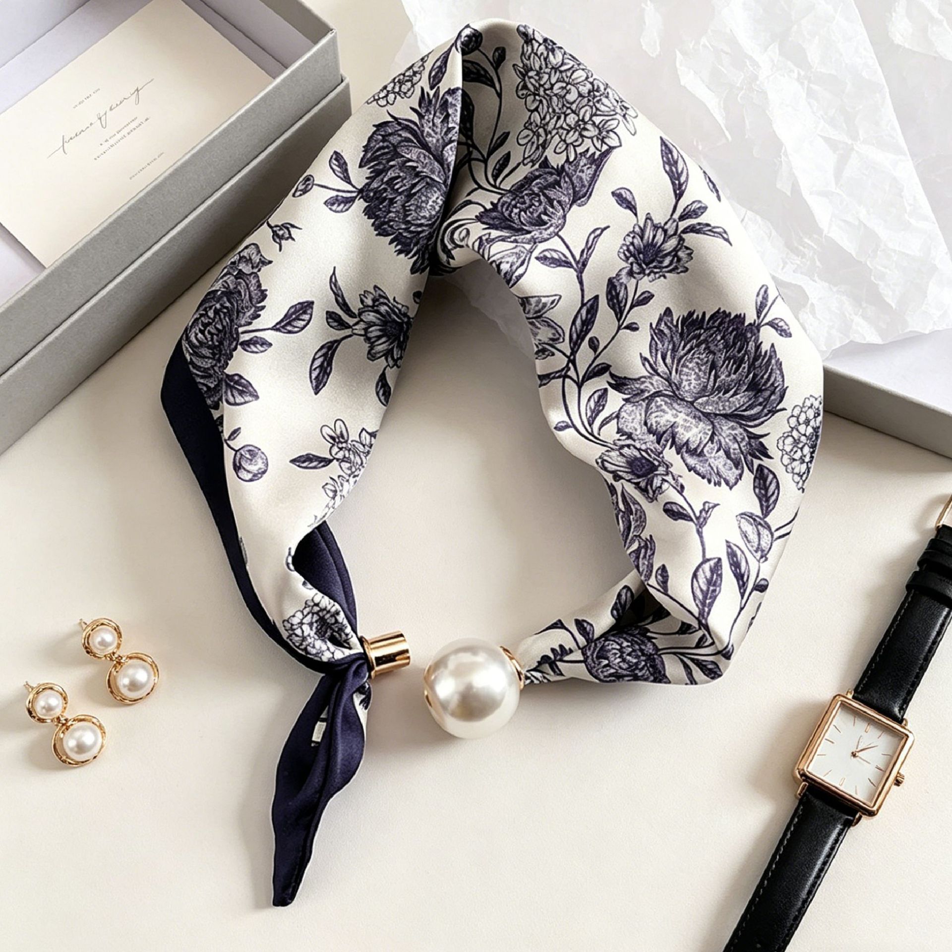 Luxuriöser Knight Pearl Magnet – Face Scarf Mask Bewertung und Preis