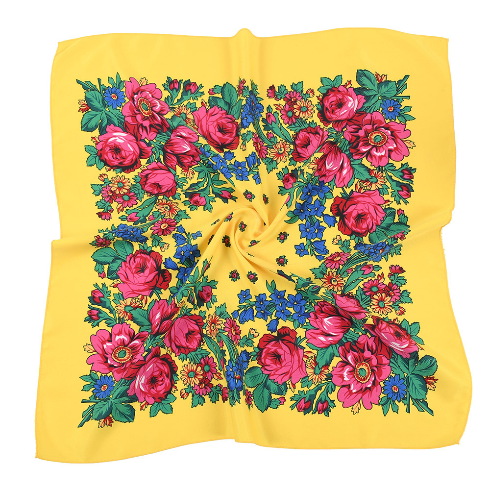 70*70cm Russischen Stil Quadra – Bandana Cotton Bewertung und Preis