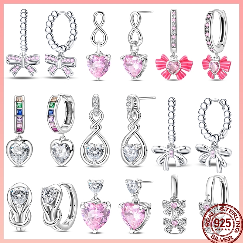 Neue Damen-Ohrringe aus 925er- – Tie Clip Silver Bewertung und Preis