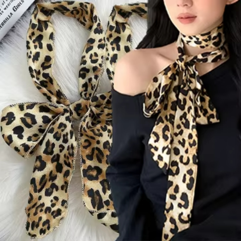Leopard Print Schal Retro Polk – Silk Tie Striped Bewertung und Preis