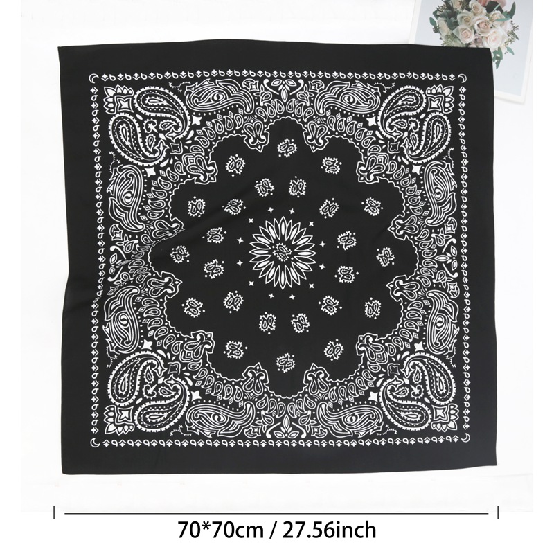 70*70cm Unisex Damen 100% Baum – Bandana Cotton Bewertung und Preis
