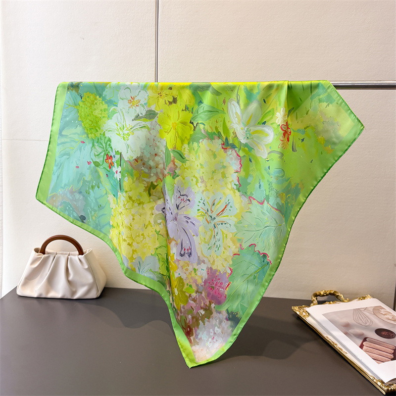 70*70cm Quadratischer Seidensc – Ascot Neck Scarf Bewertung und Preis