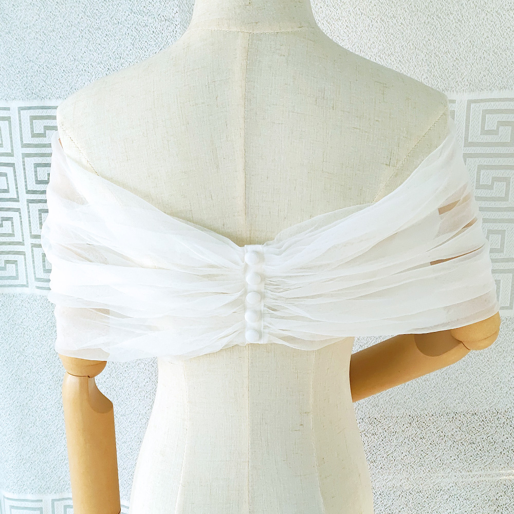 Transparenter Damen-Wickelscha – Stole Wedding Shawl Bewertung und Preis