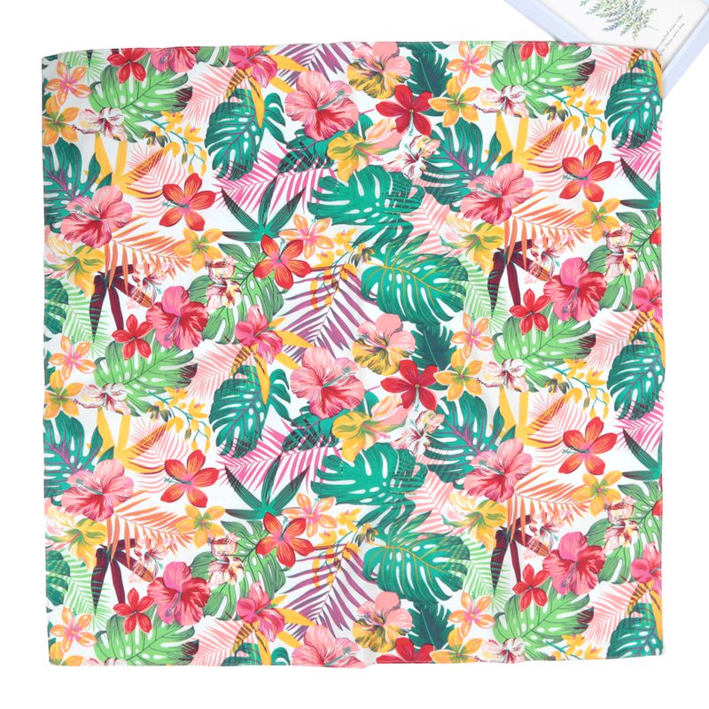 70cm Bandana mit Blätter- und  – Bandana Cotton Bewertung und Preis